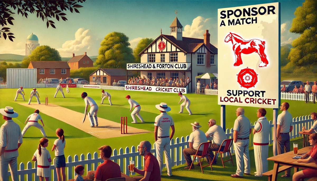 Sponsor a Match Ball – Support Local Cricket for just £35!

We’re offering local businesses and supporters the chance to sponsor a match ball at Shireshead &amp; Forton Cricket Club for just £35 per match.