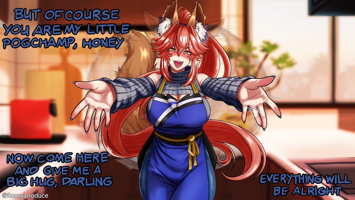 Your wife Tamamo wants a hug