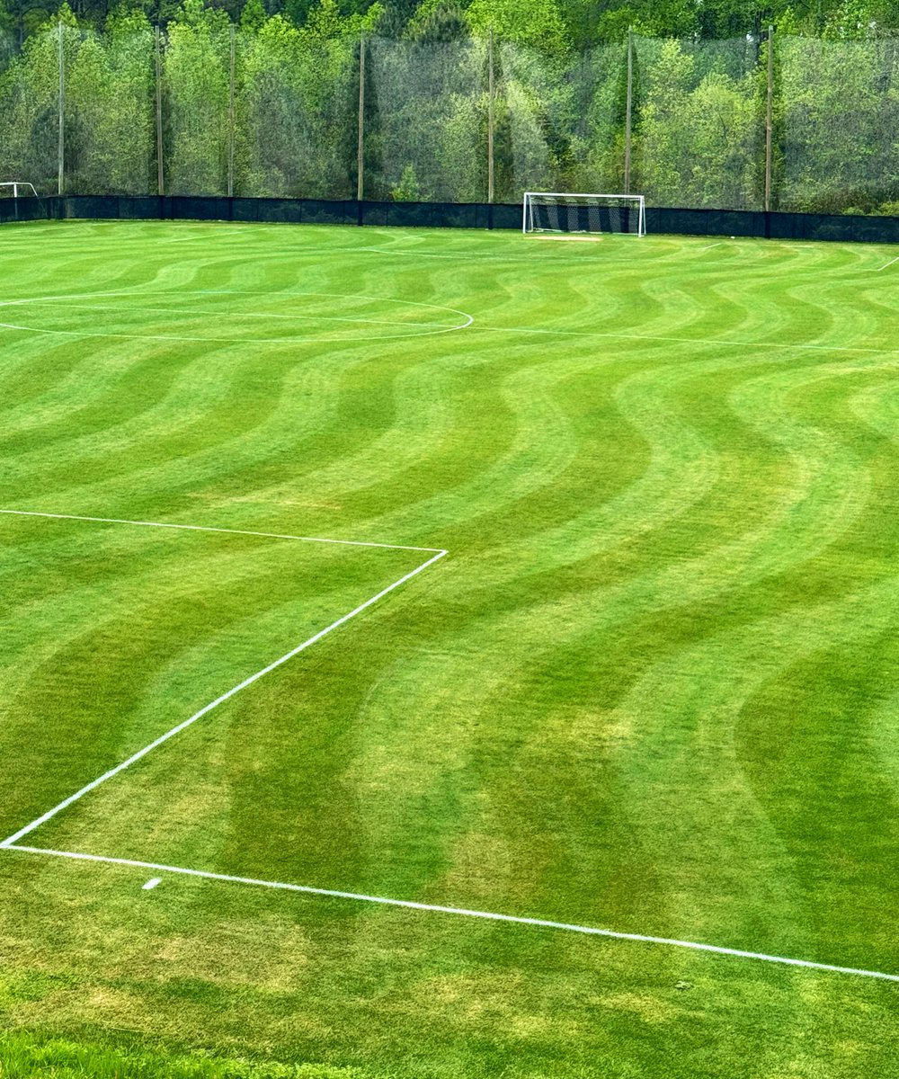 RSHSSoccer's tweet photo. Huge shoutout to @RaiderBSB for helping get the field ready for tonight’s match against Lee County. Game starts at 6. https://t.co/VT6SzcMK0I