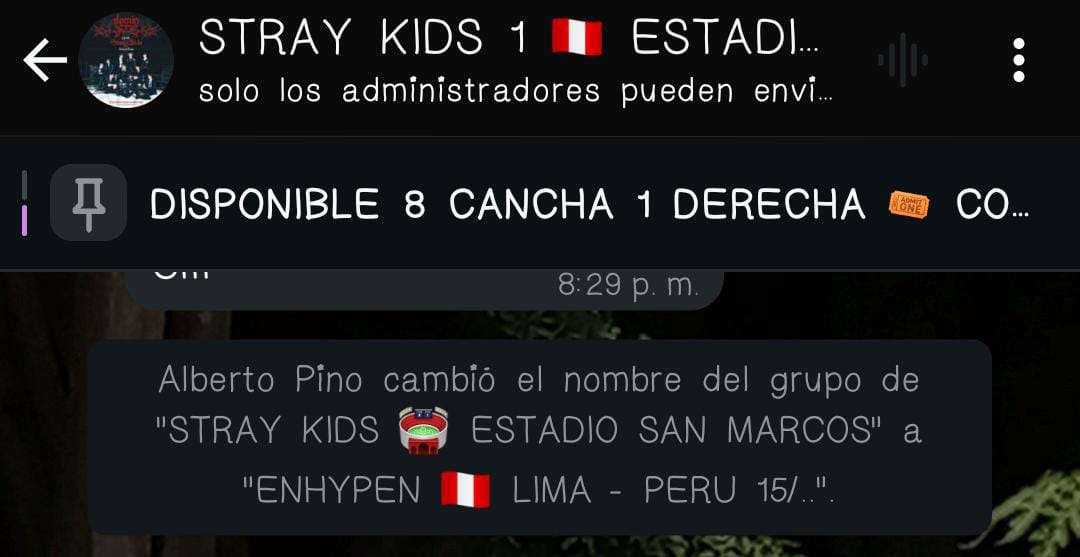 Ioshy_Babe's tweet photo. Confirmo lo que circula de Enhypen.
Un staff de Live Nation dijo que Enhypen próximo en Perú dijo 15 de qué? Aún no sabemos.
Preparen sus billeteras 🎉🎉🎉💥
#ENHYPEN #enhypen_peru #Latam #KPOP #Peru https://t.co/fgMngtLFQO