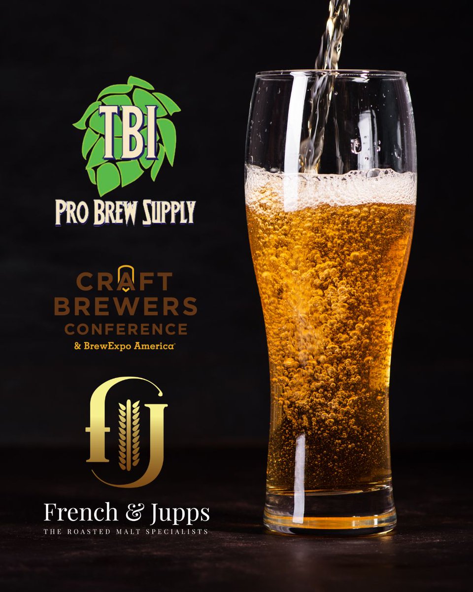 French & Jupps (@frenchandjupps) on Twitter photo Discover our full range of #RoastedMalts with our dedicated pouring sessions at <a href="/BrewersAssoc/">Brewers Association</a> #CBC at the <a href="/ProBrewSupply/">Pro Brew Supply</a> booth 1801! 🇺🇸 Sessions will run from 1-2pm on Tuesday 29th and Wednesday 30th April. Join us and #ProBrewSupply to experience our specialty #Malt selection. Discover our full range of #RoastedMalts with our dedicated pouring sessions at <a href="/BrewersAssoc/">Brewers Association</a> #CBC at the <a href="/ProBrewSupply/">Pro Brew Supply</a> booth 1801! 🇺🇸 Sessions will run from 1-2pm on Tuesday 29th and Wednesday 30th April. Join us and #ProBrewSupply to experience our specialty #Malt selection.