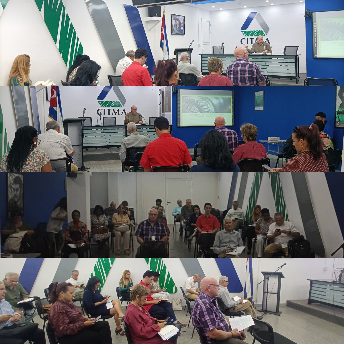 En encuentro de Grupo <a href="/citmacuba/">Ministerio de Ciencia, Tecnología y Medio Ambiente</a> para inserción de #Cuba al mercado de carbono se evalúan avances de proyecto Innovación para la sostenibilidad del mercado de carbono en Cuba y se expone estrategia financiera para sostenibilidad de mecanismo de mercado de carbono
<a href="/iris_fundacion/">Fundación Climática IRIS, Unidos por el Clima</a>