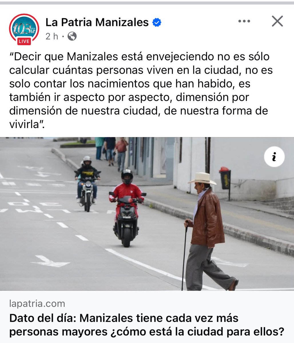 Preocupan las muertes accidentales por caídas y las muertes en siniestros viales de adultos mayores.

Debemos profundizar las políticas de protección para este grupo poblacional.