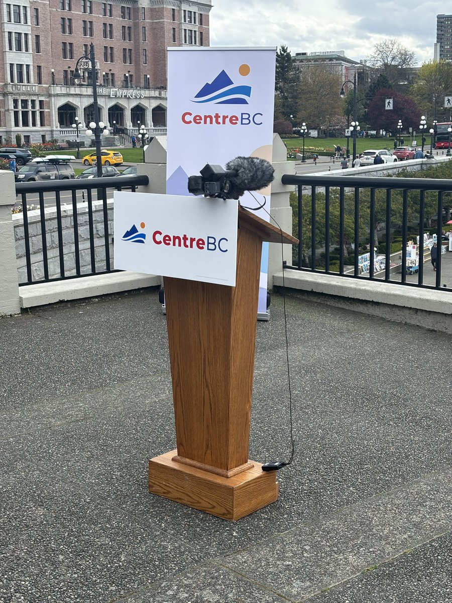 New party, new podium.