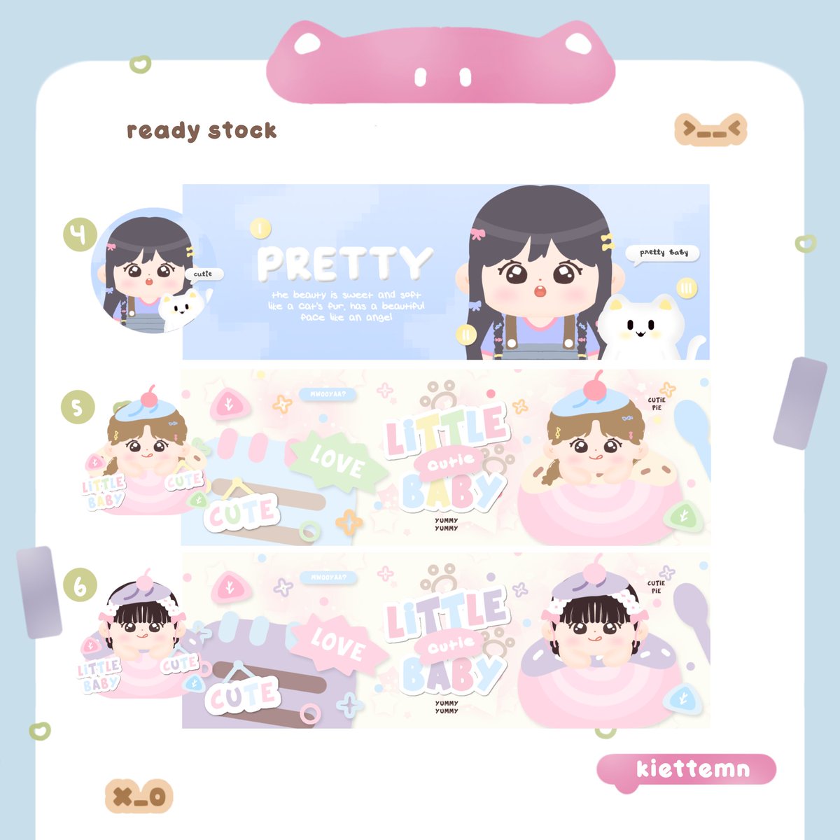 kiettemn's tweet image. [ #zonauang ] t. layout chibi

help repost temen temen timakaci!!

ibie bawa layout ready CHIBI dengan harga 15k-20k 🍡🥧 free retext, no recolor yaa!! 🍀 bisa DM ibie jika berminatt 🚀