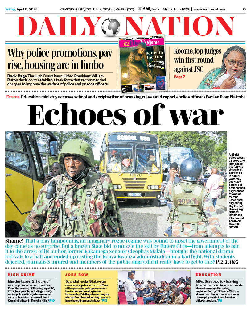 Echoes of War Drama by Butere Girls 🔥🔥