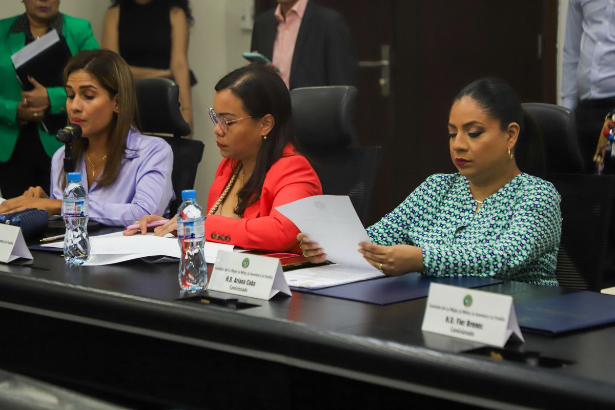 Hoy en la comisión de La Mujer, la Niñez , La Juventud y la Familia participé  en el Primer debate del Proyecto de Ley 215, que establece el sistema nacional de alerta AMBER, para la localización rápida y expedita ante desapariciones o sustracciones de personas menores de edad.