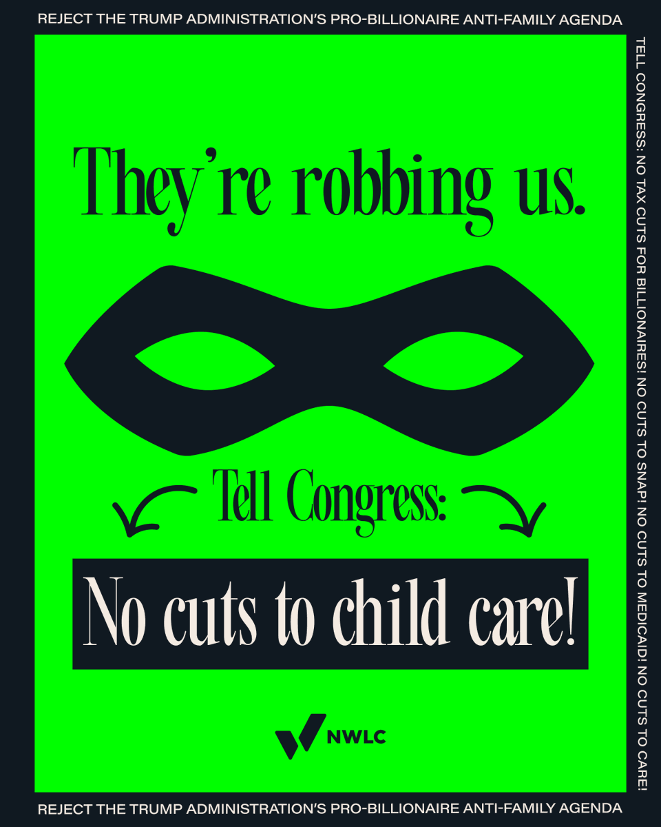 Families are scrambling to find the caregiving support that they need. Meanwhile, Republicans' budget proposal would slash funding for programs that help families afford the cost of care.

Tell Congress: Don't cut care to pay for billionaire tax cuts! on.nwlcaf.org/nobillionaireb…