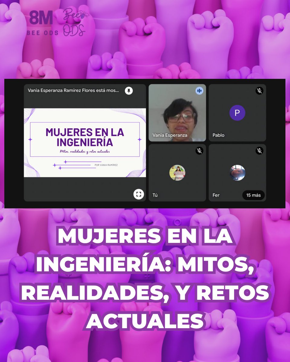 beeods's tweet photo. ¿Eres Ingeniera? Alza la mano 🙋🏻‍♀️ #Agenda2030 #ODS #SDGs #ONU #Sostenibilidad #Sindejaranadieatrás #BeeODS #ONGs #DécadadeAcción #Voluntariado #Volunteer #ODS #Líderes #Agentesdecambio #DécadadeAcción #Sindejaranadieatrás https://t.co/51L1iYpKVs