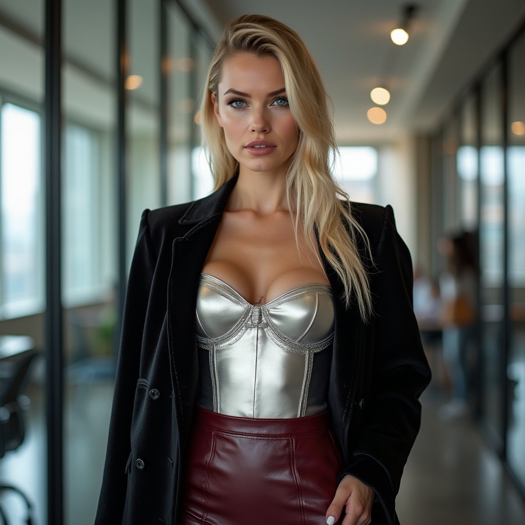 AIFashionChic's tweet photo. π Fabric doesnβt define her.
She defines how it moves.
#OfficeChic #EleganceInMotion #TailoredPower #ChicPrecision https://t.co/9RYIMxDVaj