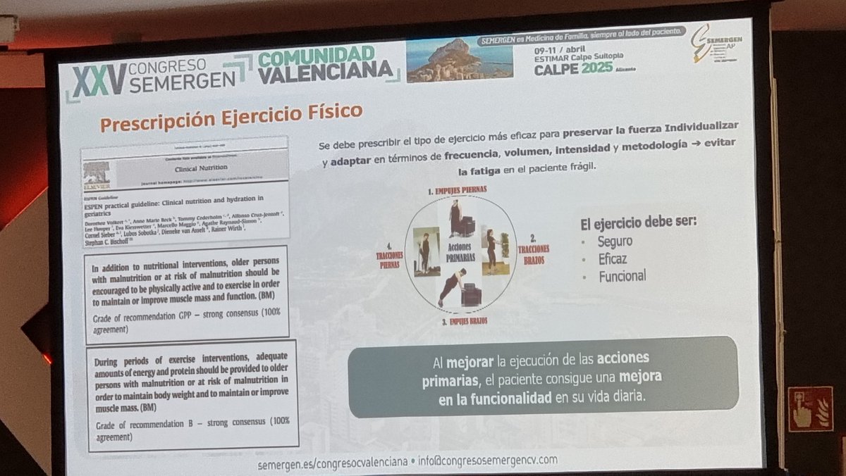 noeliafbrufal's tweet photo. Debemos prescribir #ejerciciofisico en #AtenciónPrimaria: herramientas para prescribir un programa individualizado en @SEMERGEN_CV #semergencv25 https://t.co/HINU3fYjQm