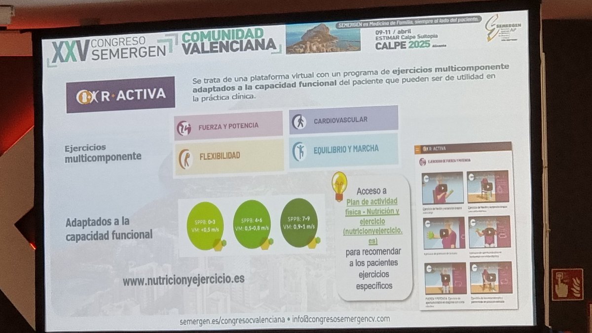 Debemos prescribir #ejerciciofisico en #AtenciónPrimaria: herramientas para prescribir un programa individualizado en <a href="/SEMERGEN_CV/">SEMERGEN_CV</a> #semergencv25