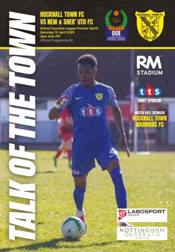 In Saturday's <a href="/HucknallTownFc/">Hucknall Town Football Club</a> v @TheHighwayMen programme

We have interviews with Yellows legend Simon Brown and current first team coach <a href="/LouisMinney/">Louis Minney</a>.

Plus volunteer profiles featuring Tom McDonald and Chris Read.

And a great photo of <a href="/Riiik20/">omreiki_m</a> on the cover!

All for only £2!!