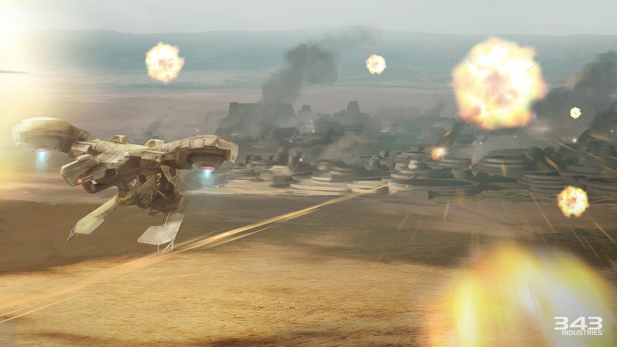 Halopedia's tweet photo. #LoreThursday - Hornet
Misriah Armory's AV-14 Hornet is the premiere attack VTOL of choice for the UNSC. They are used for infantry insertions, close-air support, and reconnaissance, alongside attacks on ground targets. https://t.co/3dgukonewH