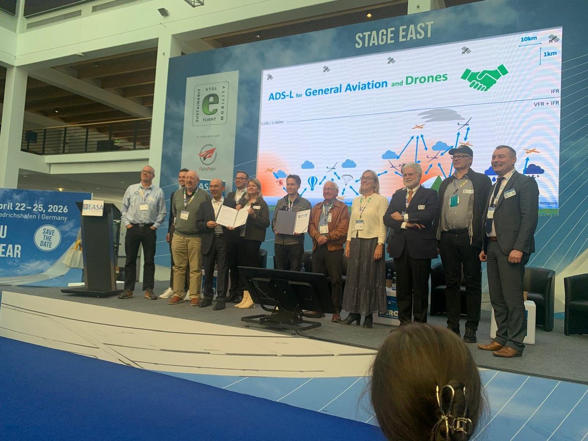 OpenGliderNet's tweet image. Thanks Angel for representing OGN at #aero2025 !