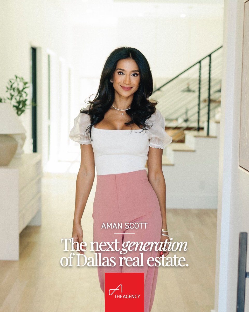 theagencydfw's tweet photo. From Superhost to Super Agent. 

Real estate isn’t just her job — it’s her passion. And trust us, she’s just getting started. https://t.co/asSaHuE6nL