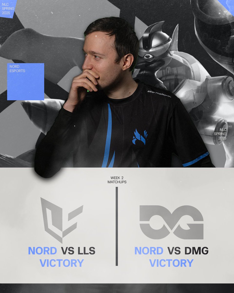NORD Esports (@nordesports) on Twitter photo Pondering about the playoffs chances... 🤔
We bounce back with a classic 2-0 Week!
GGWP <a href="/LightsideSWE/">Lundqvist Lightside</a> & <a href="/DMGesportGG/">DMG Esports</a> 🙏
#ForTheNorth Pondering about the playoffs chances... 🤔
We bounce back with a classic 2-0 Week!
GGWP <a href="/LightsideSWE/">Lundqvist Lightside</a> & <a href="/DMGesportGG/">DMG Esports</a> 🙏
#ForTheNorth