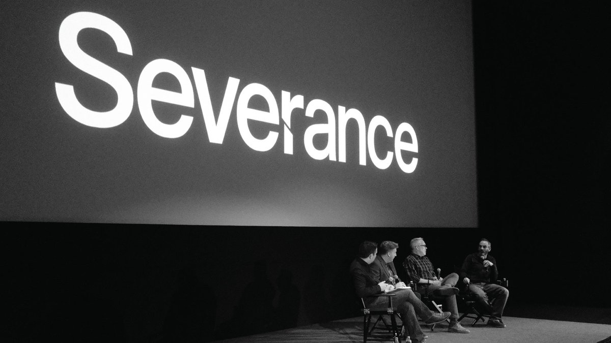 ILMVFX's tweet photo. It was a pleasure having the visual effects and sound supervisors from the hit Apple TV+ series #Severance join us for the latest ILM Filmmaker Forum this week.

Special thanks to Jacob Ribicoff (Supervising Sound Editor / Re-Recording Mixer), Bob Chefalas (Re-Recording Mixer), Eric Levin (VFX Supervisor), and moderator Michael Coleman.
