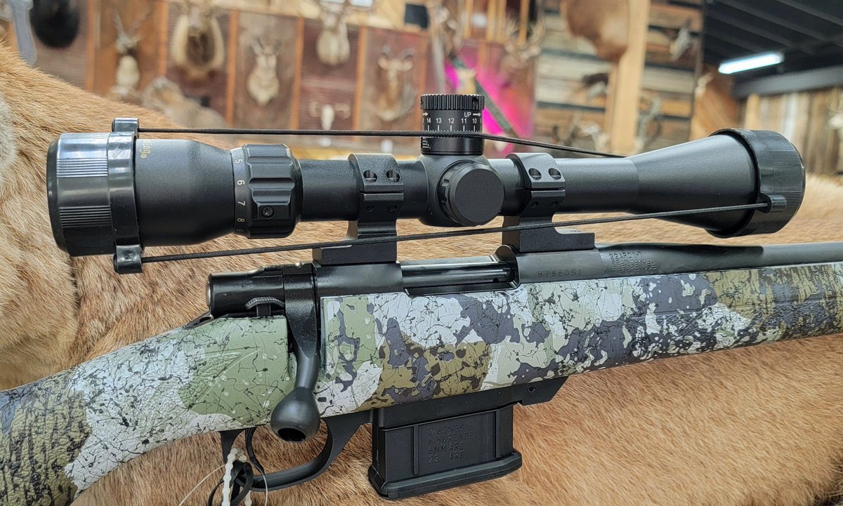 outdoors_deer's tweet image. Although it was sold before I could post the picture, we can always order more of anyone is interested. So, check out this .22 ARC M1500 from Howa Legexy. 

#Howa #HowaLegecy #22ARC #NewArrivals