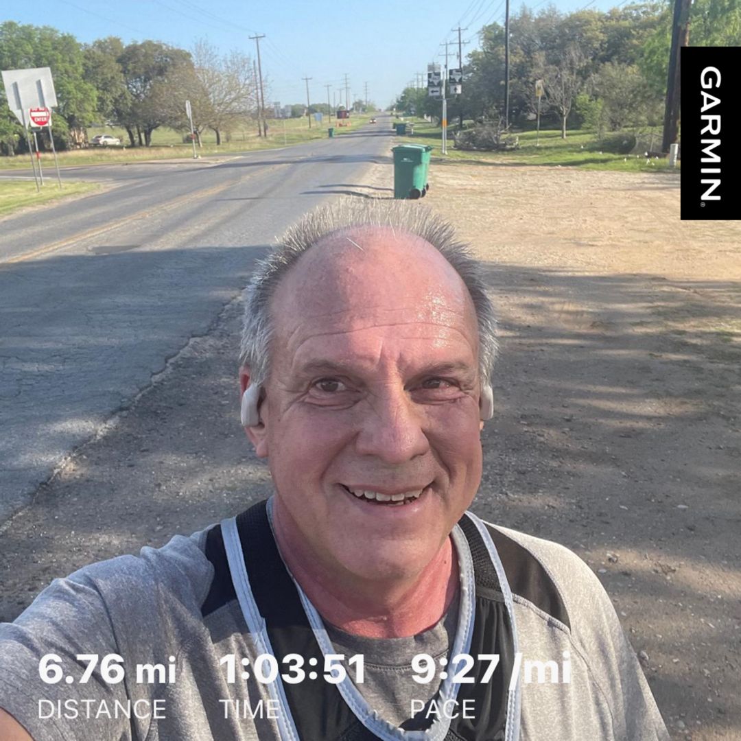 MontyFender10's tweet photo. I'm so excited to be seeing this progress! It was over 2 years ago the last time I ran this distance or more! I was slower today than I was then, but happy to see over 6.5 miles for first time since Feb 2023! #beatyesterday #runchat #runningafter50 #garmin #asics #runner https://t.co/r0cuq12rMt