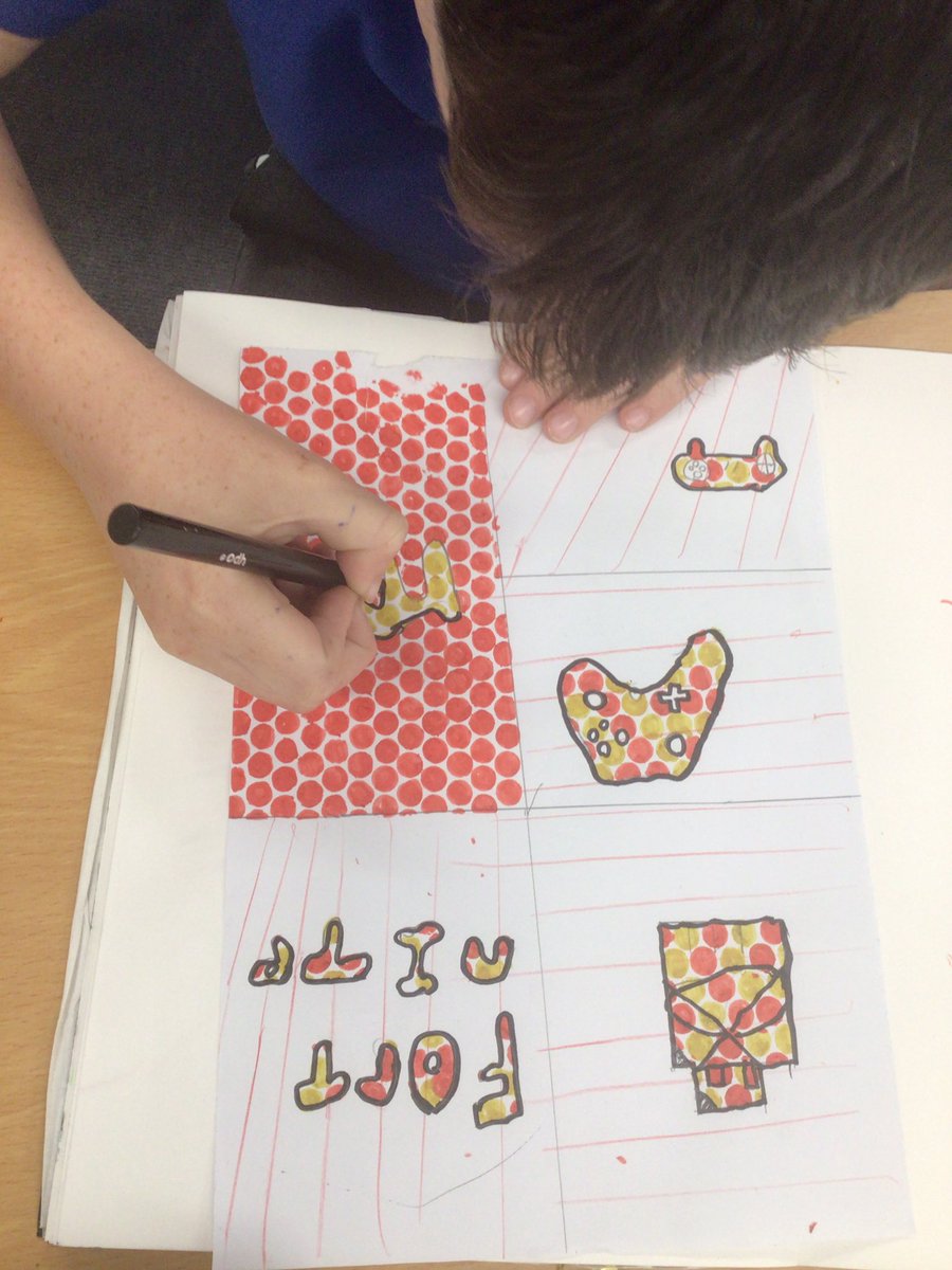 StJoStourbridge's tweet photo. Brilliant Pop Art final pieces were created by Year 6. The children combined all their learning of the recent topic and chose how to create their Ben Day dots after experimenting with bubble wrap and sequin mesh. #art #broadandbalanced https://t.co/p9FStBJLNJ