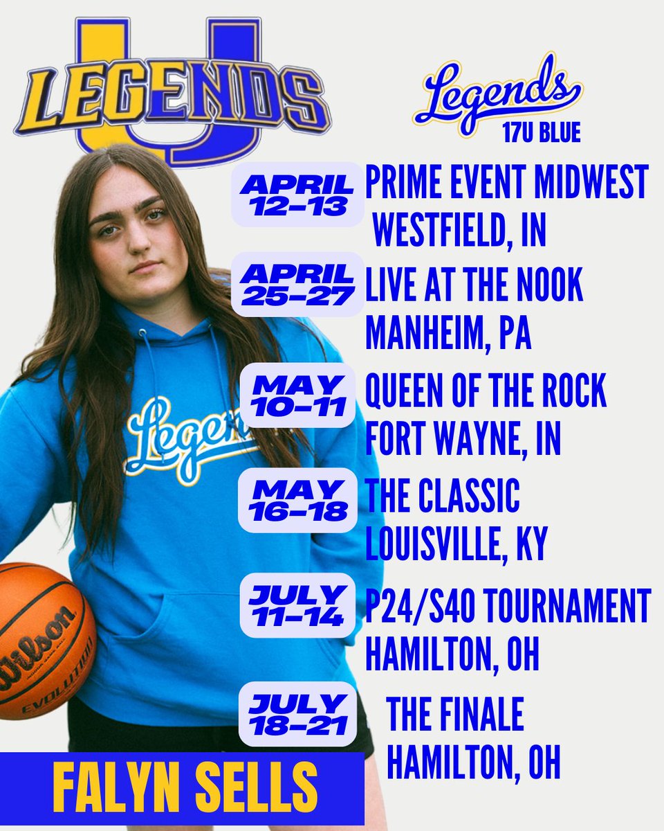 AAU schedule is here 👇🏼
