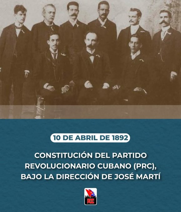 #AnapCuba Los estatutos del Partido Revolucionario Cubano su carácter único, el programa plasmado en sus Bases, los principios expuestos en el Manifiesto de Montecristi (…) son la expresión de una ideología que clasifica entre lo más avanzado de su tiempo #CubaViveEnSuHistoria