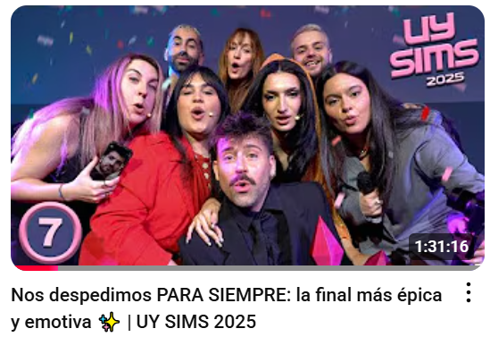 Rmurillorosa's tweet photo. DIOS una hora y media...la finale que merecemos #UYSims https://t.co/LXMVqsCe8I