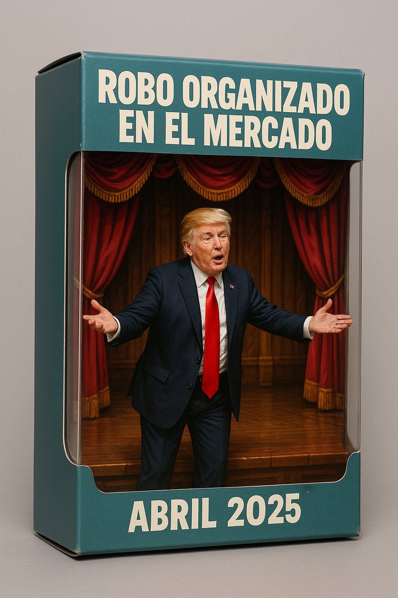 AuditorInversor's tweet photo. 🛒Ya disponible la Figura Coleccionable de esta Primavera.

🔥Robo Organizado en el Mercado by #Trump https://t.co/S4zBkwgSPV