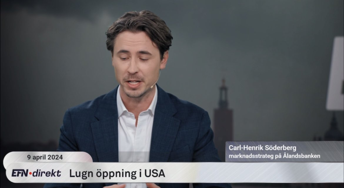 Gästade EFN igår för att prata den EXTREMT osäkra situationen vi befinner oss i just nu! Live i studion noterades också att Trump på Truth Social skrev: ”THIS IS A GREAT TIME TO BUY!!!”. Sen kom tullpausen några timmar senare… Vart ska detta sluta?? 😬 efn.se/play/nedgang-v…