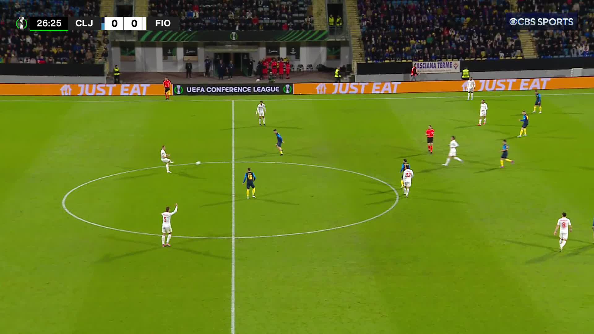 Luca Ranieri shows captain’s composure with a superb touch and finish to give Fiorentina the lead 👏💜