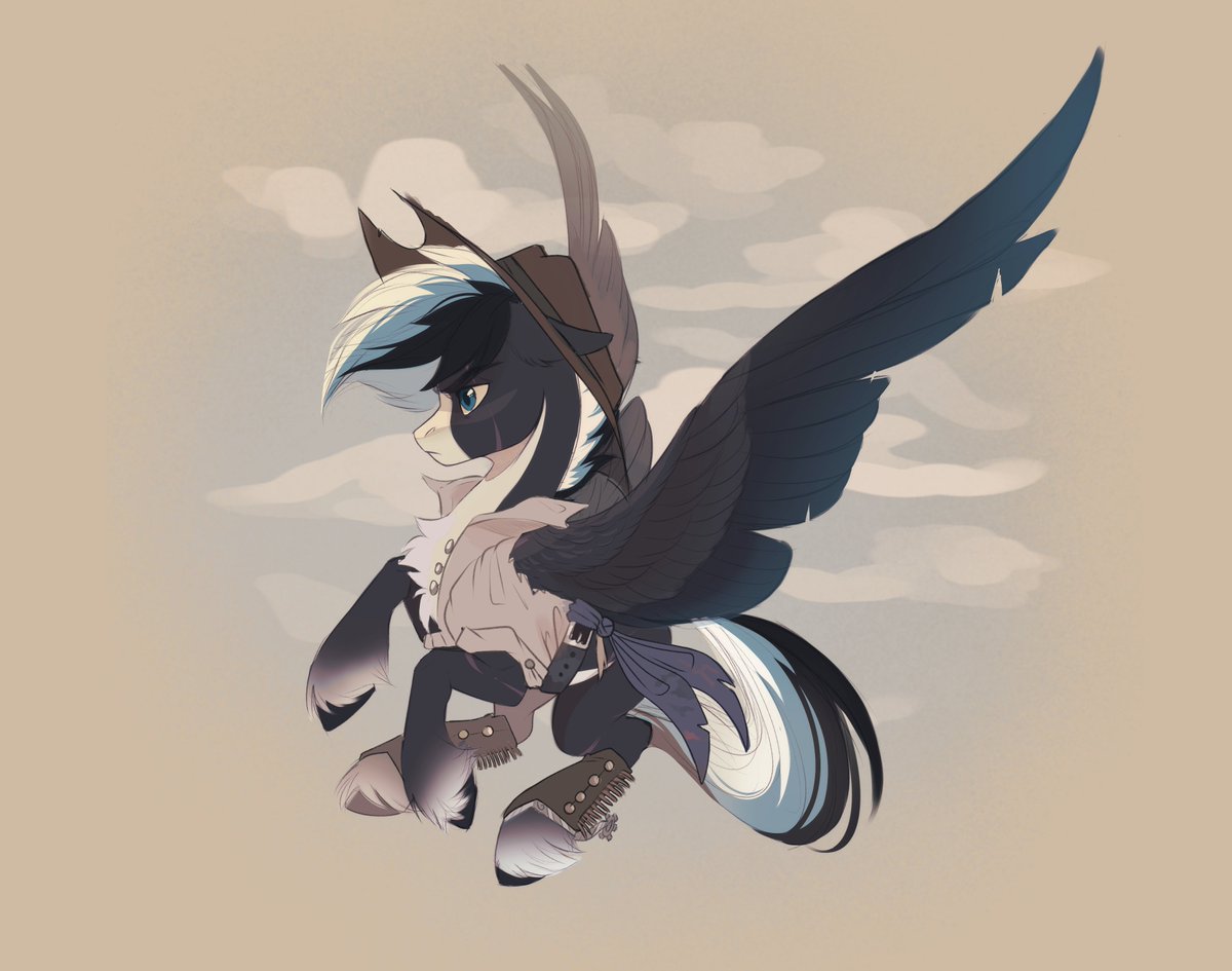 nettlemoth's tweet photo. Weathered skies - for @Squall_WF #mlp #mylittlepony https://t.co/tNPHnNvTE2
