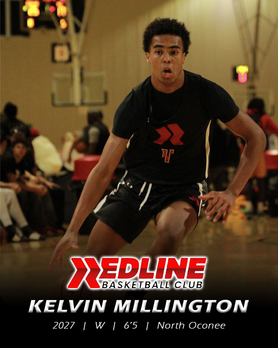 RedlineHoops's tweet photo. 2027 @KelvinMill19 is a high-level prospect to start following! The 6’5 wing is an elite athlete with a high motor on both sides of the floor. He’s an efficient 3-level scorer (64% FG + 47% 3P) and a high-flyer. Also maintains a 4.2 GPA. 📈

#DefenseTravels https://t.co/fsJ6XEkU6f