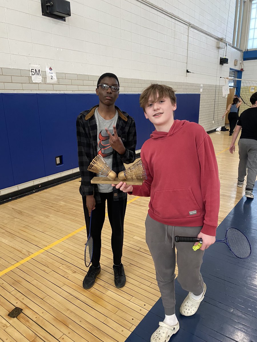 Thursday Badminton Champions