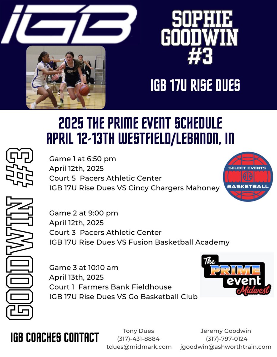 Schedule for this weekend!! 🏀<a href="/IGB17URISEDUES/">IGB 17U Rise Dues</a> <a href="/IGB_Hoops_News/">𝑰𝑮𝑩 𝑵𝒆𝒘𝒔</a>
