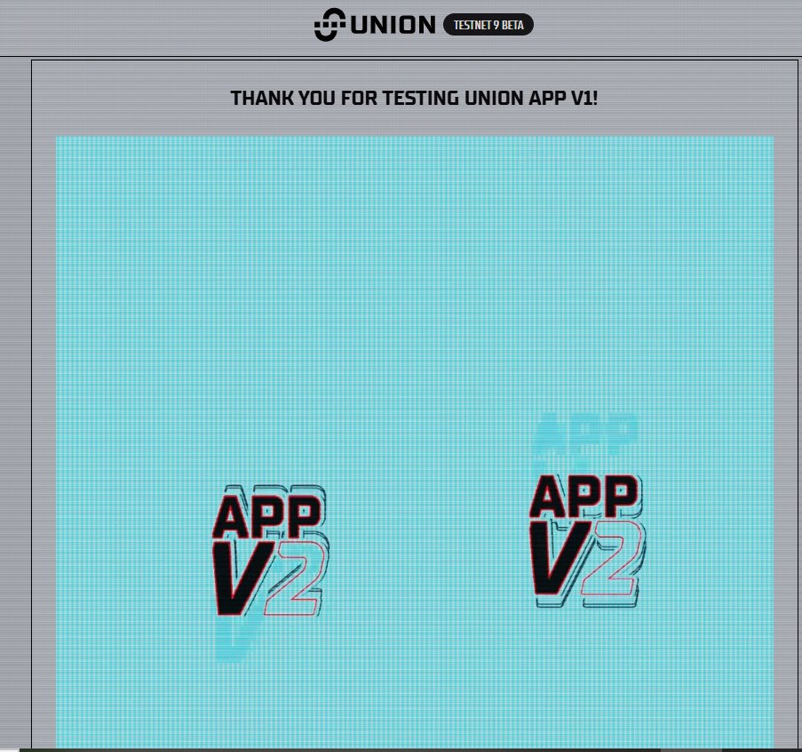 TechyDom's tweet photo. Did you know @union_build V1 testnet just came to an end?

Well the V2 for @union_build is coming very soon, brace up as we get to accumulate more XPs as the V2 comes live.

they promise some surprise for the V2 get ready for $UNION 🪂🪂🪂🚀🚀🚀🚀 https://t.co/PTVgUxPPSN