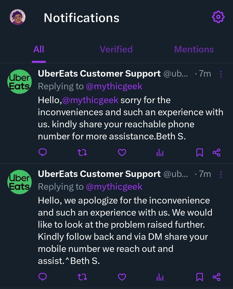 mythicgeek's tweet image. Hey @Uber @UberEats @Uber_Support this is now the second fake account that&apos;s reached out to me to try to answer the questions you won&apos;t respond to. If you would just answer the one question I&apos;ve been asking for a week, this wouldn&apos;t be an issue.