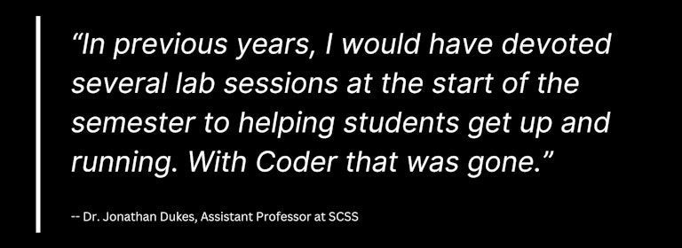 Coder (@coderhq) on Twitter photo Setting up dev environments shouldn't slow down learning. <a href="/tcddublinscss/">School of Computer Science and Statistics, TCD</a> uses Coder to give more than 1,000 students instant access to reliable, browser-based workspaces. Less troubleshooting, more teaching. cdr.co/1NzgwMw Setting up dev environments shouldn't slow down learning. <a href="/tcddublinscss/">School of Computer Science and Statistics, TCD</a> uses Coder to give more than 1,000 students instant access to reliable, browser-based workspaces. Less troubleshooting, more teaching. cdr.co/1NzgwMw
