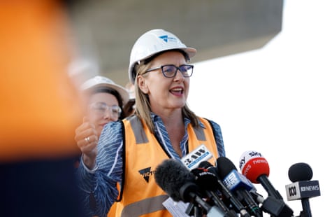 I reckon politicians in hard hats and his vis vest just look ridiculous.