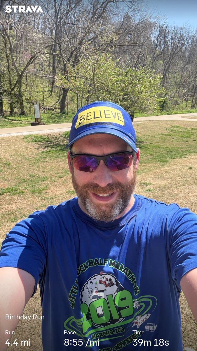 michaelherald's tweet photo. Birthday Run! https://t.co/nqgzE2y3dB