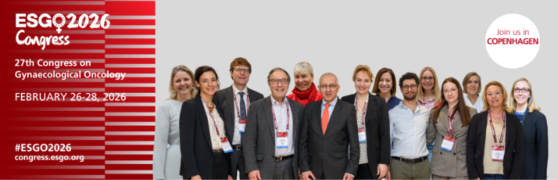 Honoured to join the ESGO 2026 Copenhagen Scientific Programme Committee!

We’re working on a thoughtful and dynamic programme to reflect the latest in gynecologic oncology.

Proud to collaborate with such a strong group of colleagues.
📍Join us in Copenhagen — save the date!