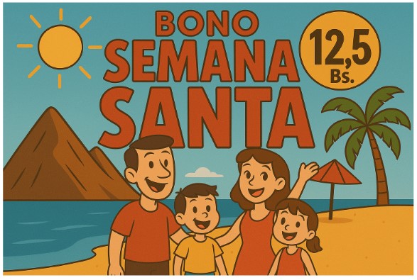 El Combo Ya está Listo !!! Depositado el Gran, el único, espectacular, inigualable #BonoDeSemanaSanta Bono de Semana Santa !!! 
Gracias a nuestro Presidente Obrero lo escribo en MAYÚSCULA:  NICOLÁS MADURO MOROS 
Salgamos a Disfrutar !!! Viva la Patria  Carajo !!