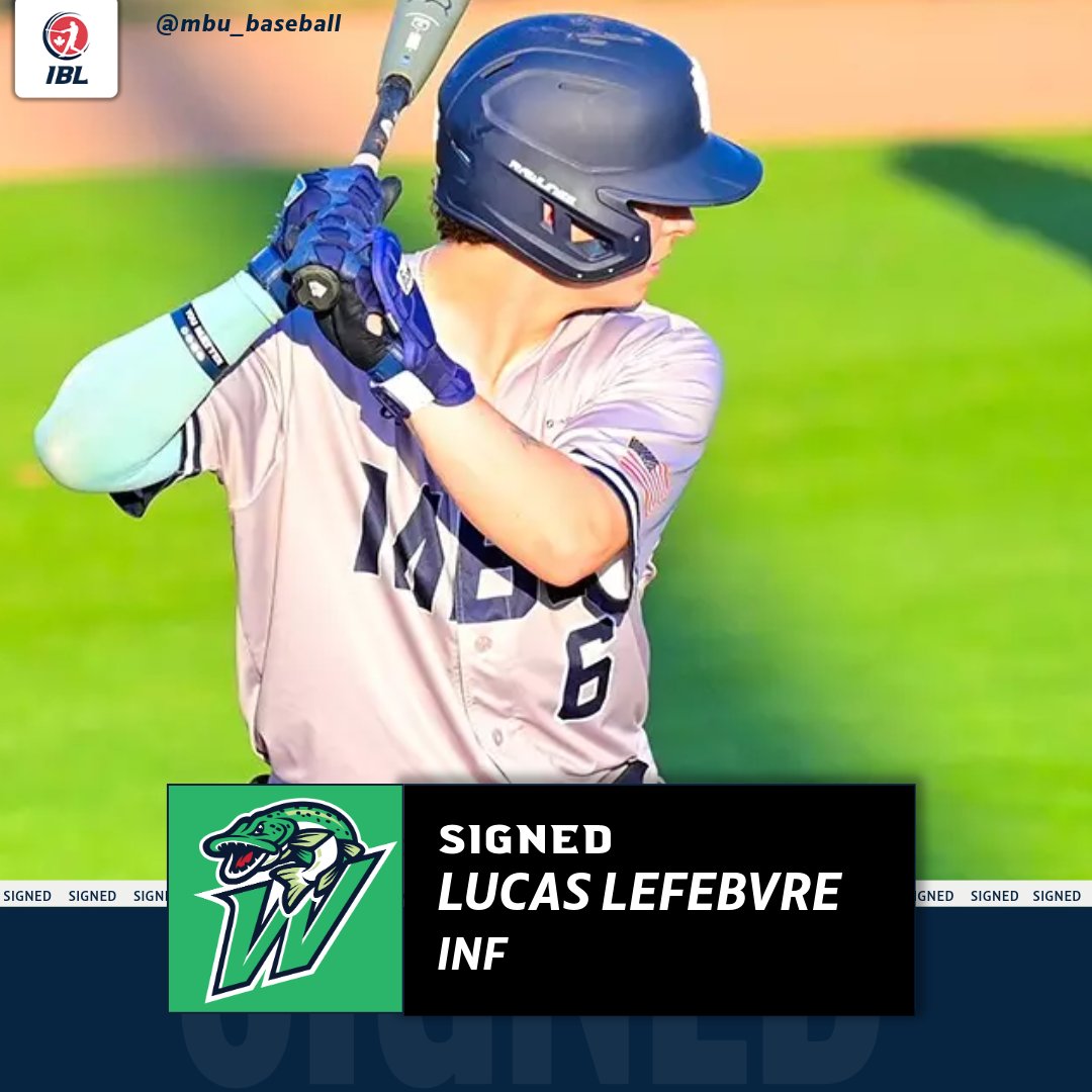 CBL1919's tweet image. TRANSACTION:  @wellandjackfish  sign INF Lucas Lefebvre for 2025.

wellandjackfish.com/news/jackfish-…

#canadasleague

📸 @MBU_baseball