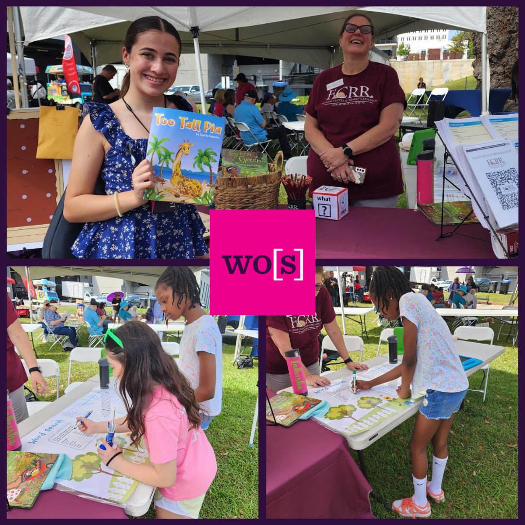 TheFCRR's tweet photo. What a great time we had connecting with community members at Word of South 2025 this past weekend! 📚🎶 Thanks to everyone who stopped by—already looking forward to next year! ✨
#WordOfSouth2025 #CommunityEngagement #FSU #FCRRInTheField https://t.co/V3NfSm5x5U