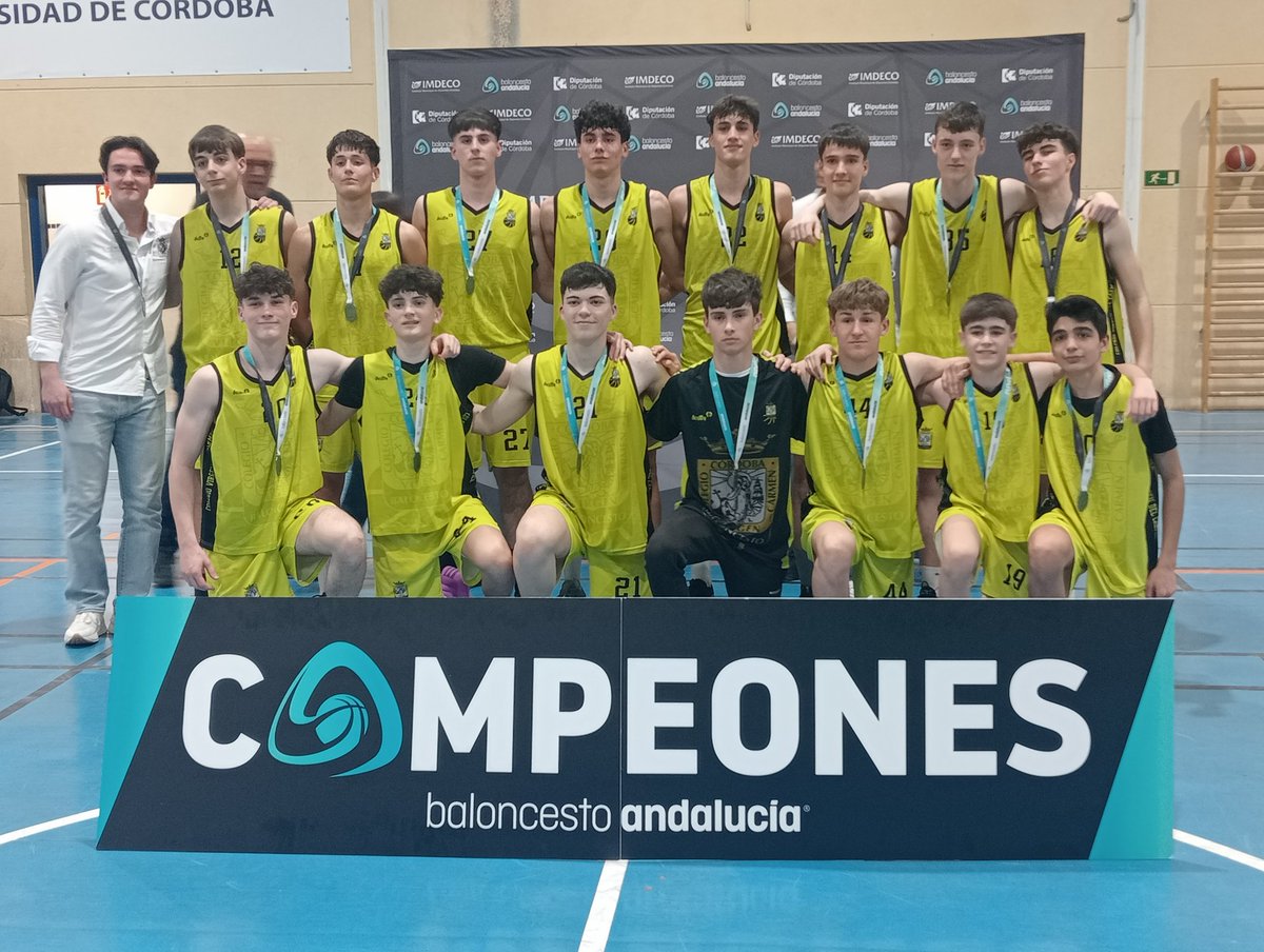 FAB_Cordoba's tweet photo. 🏆#FINALCM25
🏀2° Partido
@cbccordoba
@CVCarmenbasket
🕕 19.20 H.
FINAL: 59 - 61
🏟️ Pabellón La Arete- Rabanales
Enhorabuena a los dos equipos por esta gran final y al resto de participantes de la categoría Cadete masculina https://t.co/csxaNbc6wL
