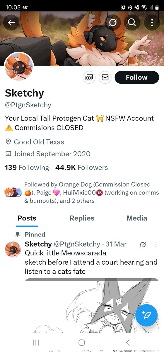 SketchyProtogen's tweet photo. X has failed me, and I lost 5 years of progress in a matter of seconds.
As of now, I have to rebuild from the ground and start over, X failed me, but my friends, followers, and cats sticked with me these 4 days, fighting for me. I thank you deeply, and you did not go unnoticed 🧡 https://t.co/06xGV9eM7x