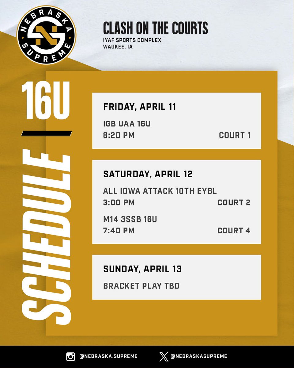 16’s Back On The Court This Weekend in Iowa🔥😤