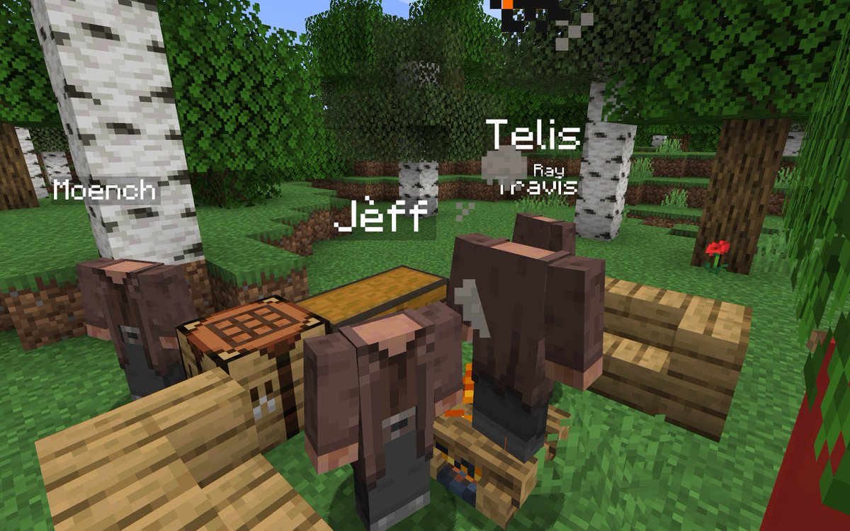 remmintan42's tweet photo. Adding villagers heads to pawns. Didn't go as expected https://t.co/zXjS2WfGJf