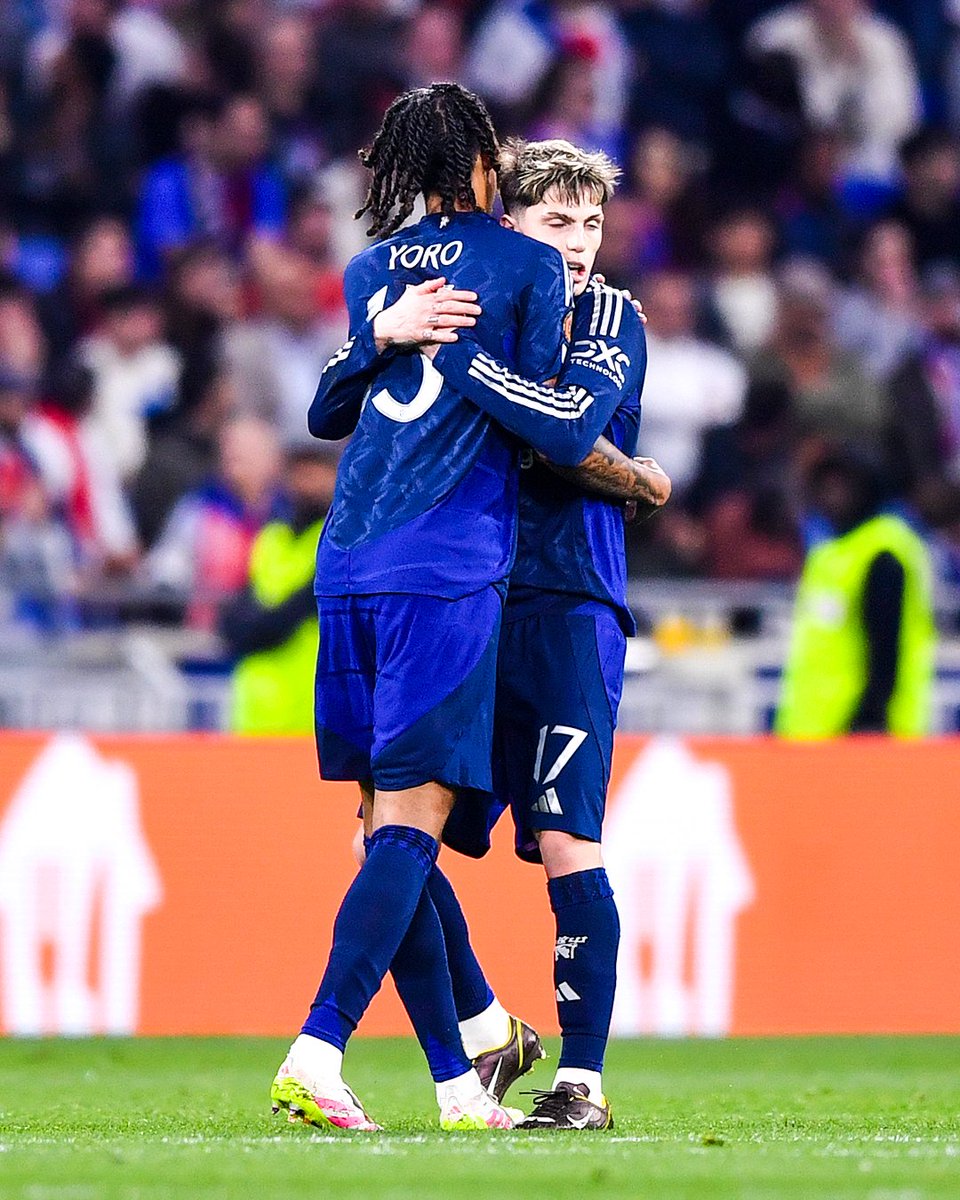 A perfect time for Leny Yoro to score his first Manchester United goal 🎯