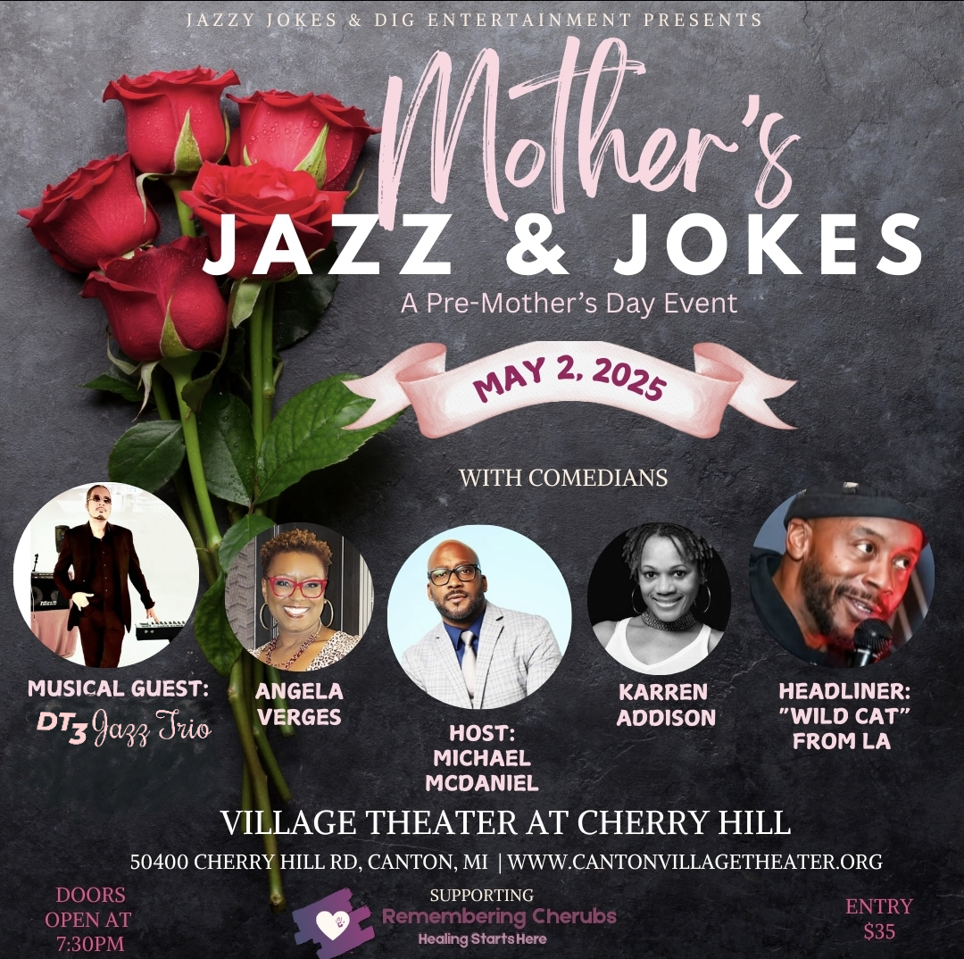 damonterrell's tweet photo. Tickets are available now for this show.  I will be kicking it off with a jazzy Pre-Mother's day Reception @ 7:30p sharp.  For Tickets...  Village Theater | Canton Township, MI - Official Website https://t.co/6e6iEGY8Hj